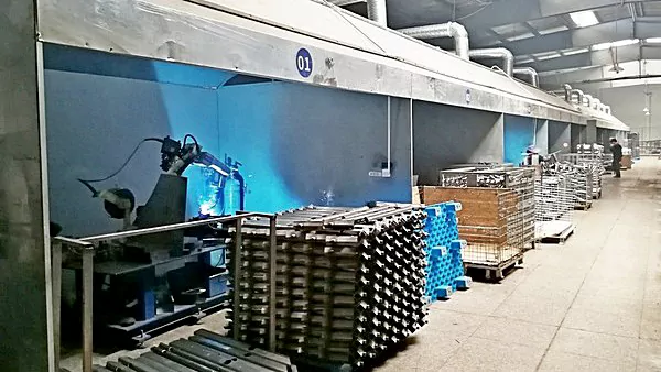 welding vibration plate base