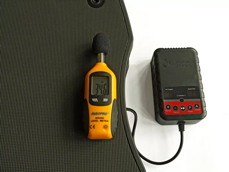 vibration plate noise measurement
