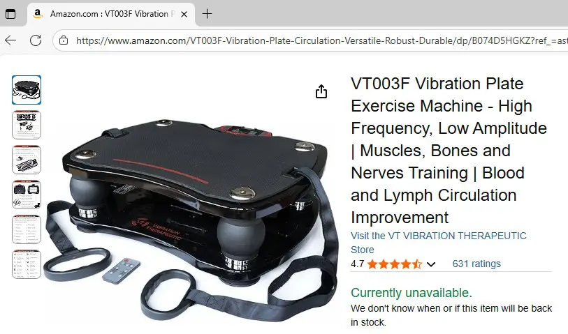 VT003F 4.7 star rate on Amazon