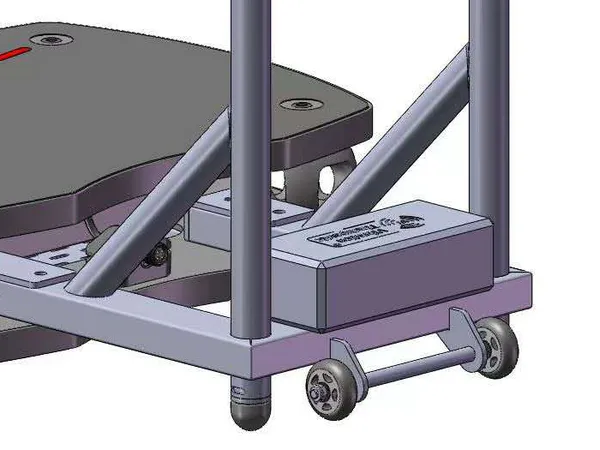 rollway wheel on handlebar